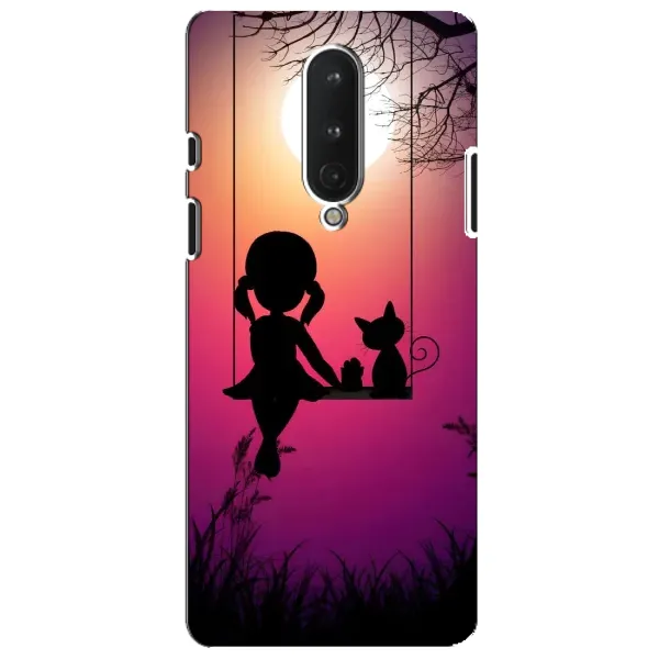 Чехол с рисунком «На качели» для OnePlus 8