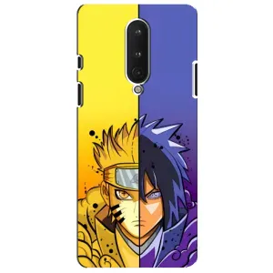 Купить Чехлы на телефон с принтом Anime для OnePlus 8 (Naruto Vs Sasuke)