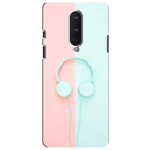Чехол с рисунком «Наушники» для OnePlus 8