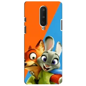 Чохли ЗООТРОПОЛІС для OnePlus 8 (Нік і Хопс)