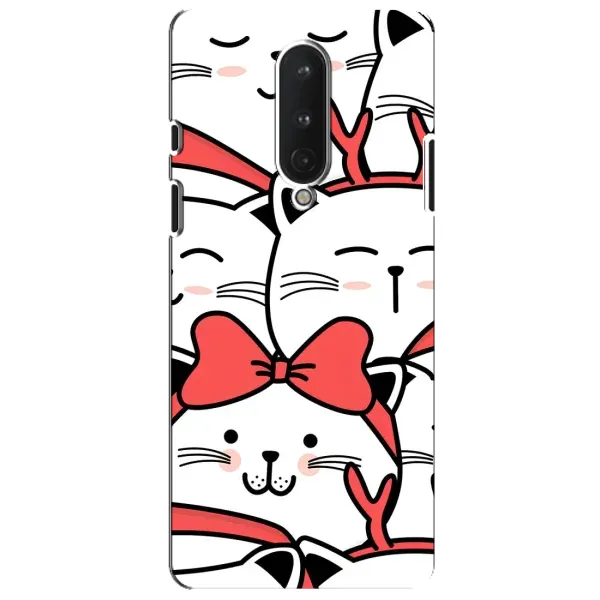 Чехол с рисунком «Новогодние котики» для OnePlus 8 Чехол с рисунком «Новогодние котики» для OnePlus 8