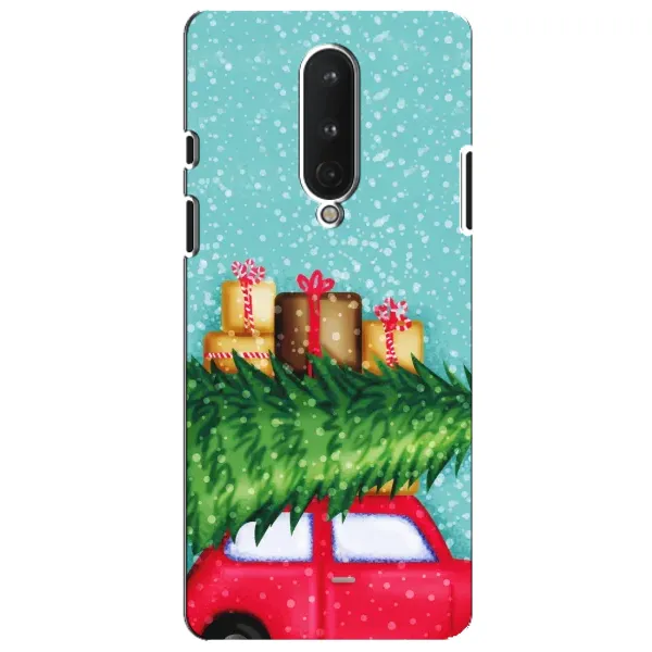 Чехол с рисунком «Новогодние подарки» для OnePlus 8