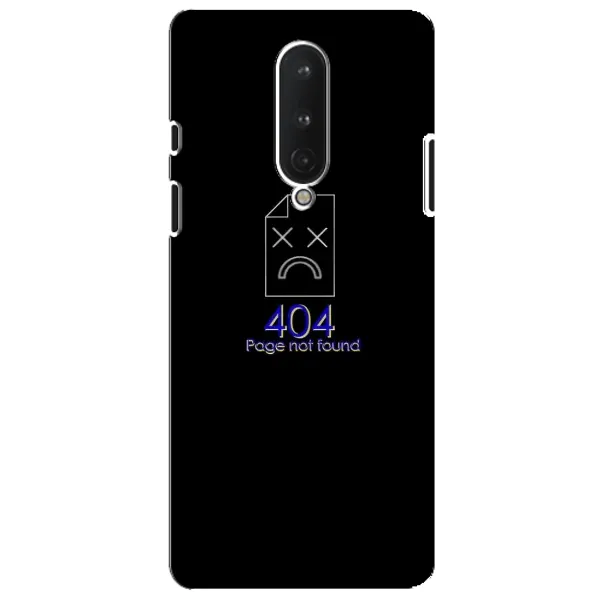 Чехол с рисунком «Ошибка 404» для OnePlus 8