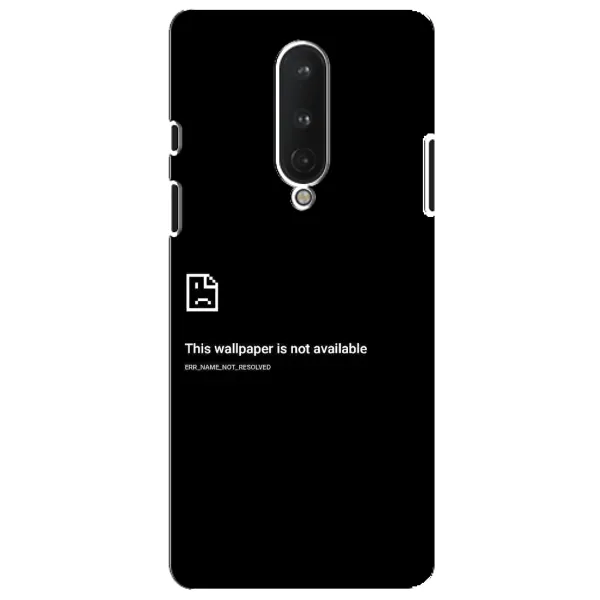 Чехол с рисунком «Ошибка» для OnePlus 8