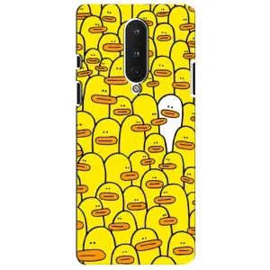 Силіконовий бампер з картинкою звірів для OnePlus 8 (Особливий)
