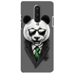 Чехол с рисунком «Панда в очках» для OnePlus 8