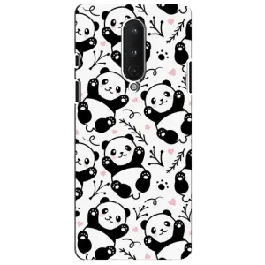 Чехол с рисунком «Пандочки» для OnePlus 8