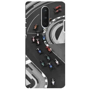 Чехол фильм Формула 1 для OnePlus 8 (Гонки ф1)