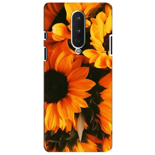 Чехол с рисунком «подсолнухи» для OnePlus 8 Чехол с рисунком «подсолнухи» для OnePlus 8
