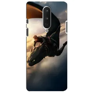 Чехол дракон Беззубик для OnePlus 8 (Полет Беззубика)