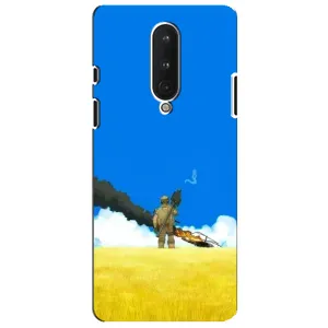 Чехлы на военную тематику для OnePlus 8 (Попадание)
