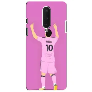 Чехлы Лео Месси в Майами на OnePlus 8 (Празднование Месси)