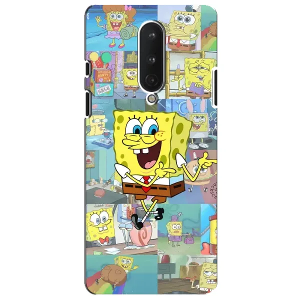 Чехол с рисунком «Радостный Спанч Боб» для OnePlus 8 Чехол с рисунком «Радостный Спанч Боб» для OnePlus 8