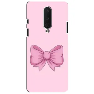 Чохол з малюнком «Рожевий бантик» для OnePlus 8