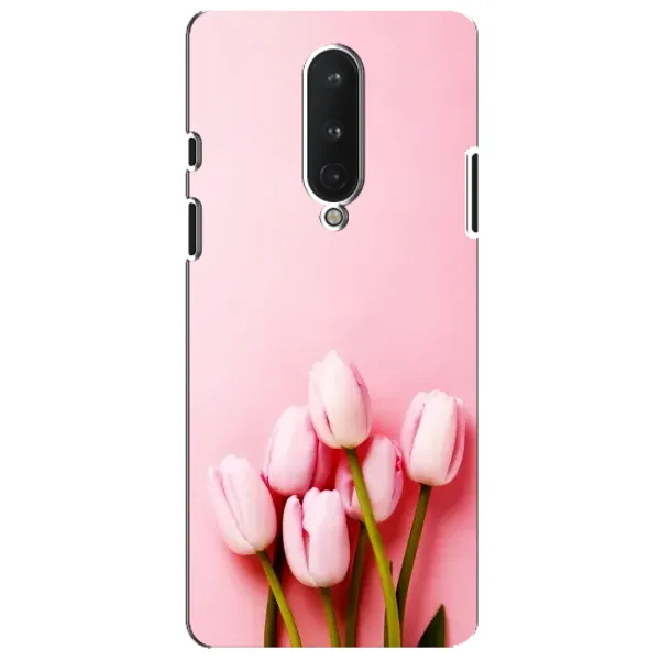 Чехол с рисунком «Розовые тюльпаны» для OnePlus 8 Чехол с рисунком «Розовые тюльпаны» для OnePlus 8