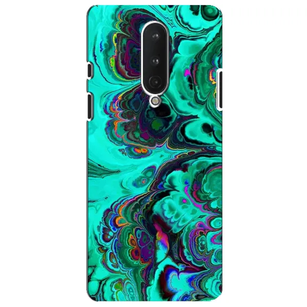 Чехол с рисунком «Салатный мрамор» для OnePlus 8 Чехол с рисунком «Салатный мрамор» для OnePlus 8