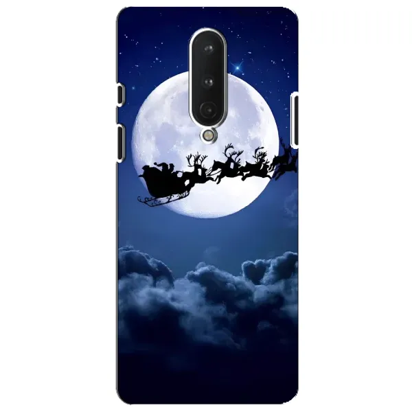 Чехол с рисунком «Санта - луна» для OnePlus 8 Чехол с рисунком «Санта - луна» для OnePlus 8