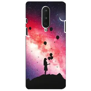 Силиконовые Чехлы Любимому человеку для OnePlus 8 (Шарики в небе)