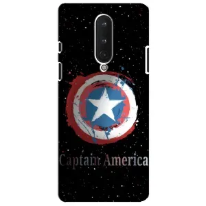 Чехол с Щитом Капитана Америки на OnePlus 8 (Щит Капитана)