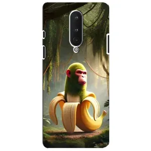 Чехол с мемами тралалело тралала для OnePlus 8 (Шимпанзини бананини)