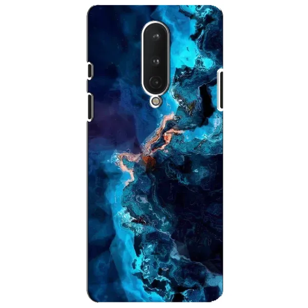 Чехол с рисунком «Синий мрамор» для OnePlus 8 Чехол с рисунком «Синий мрамор» для OnePlus 8