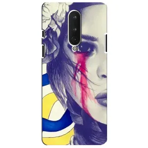 Чехол на OnePlus 8 Украинский дизайн (Слезы Украины)