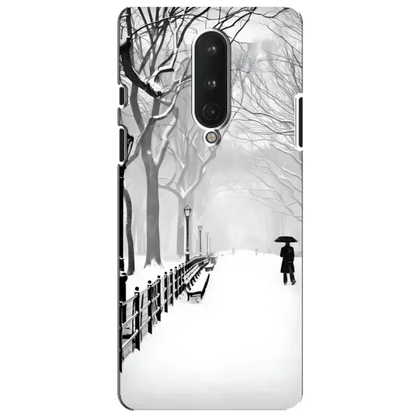 Чехол с рисунком «Снегом замело» для OnePlus 8 Чехол с рисунком «Снегом замело» для OnePlus 8