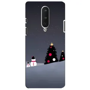 Чохли на Новий Рік OnePlus 8 (Сніговички)