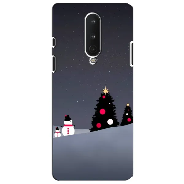Чехол с рисунком «Снеговички» для OnePlus 8 Чехол с рисунком «Снеговички» для OnePlus 8