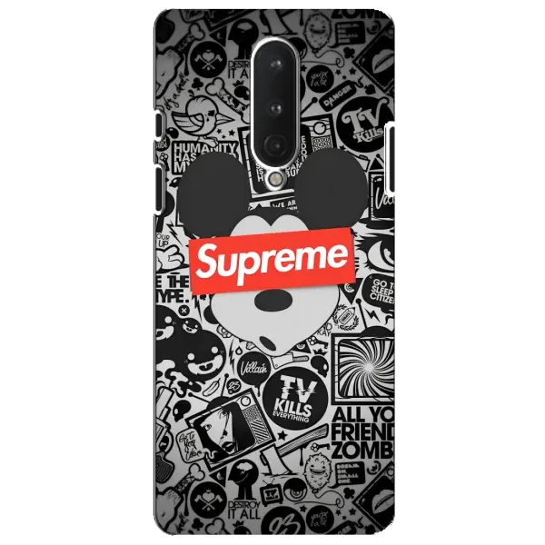 Чехол с рисунком «Supreme Маус» для OnePlus 8 Чехол с рисунком «Supreme Маус» для OnePlus 8
