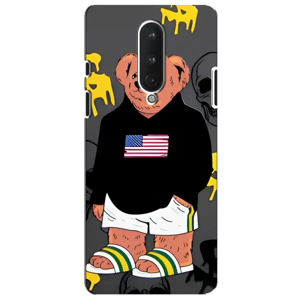 Чехол с рисунком «Teddy USA» для OnePlus 8 Чехол с рисунком «Teddy USA» для OnePlus 8