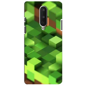 Чехлы для OnePlus 8 (Персонажи Майн Крафт) (Текстура)