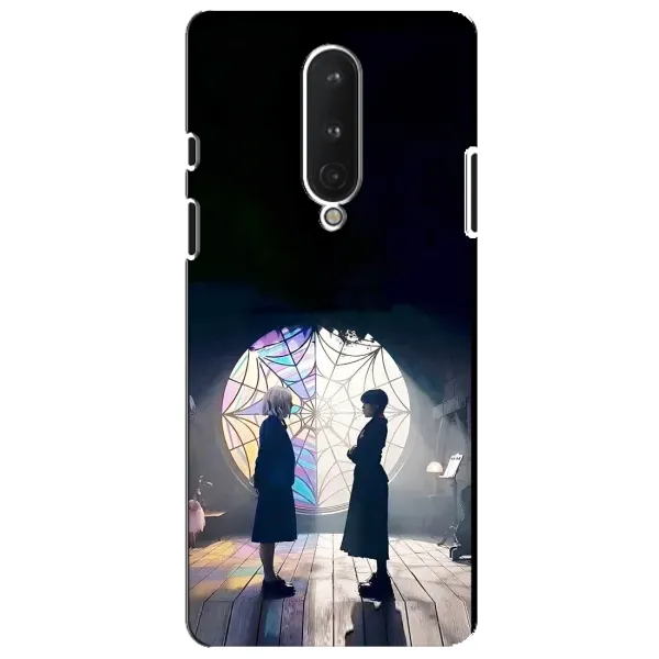 Чехол с рисунком «Уэнсдей и Энди» для OnePlus 8 Чехол с рисунком «Уэнсдей и Энди» для OnePlus 8