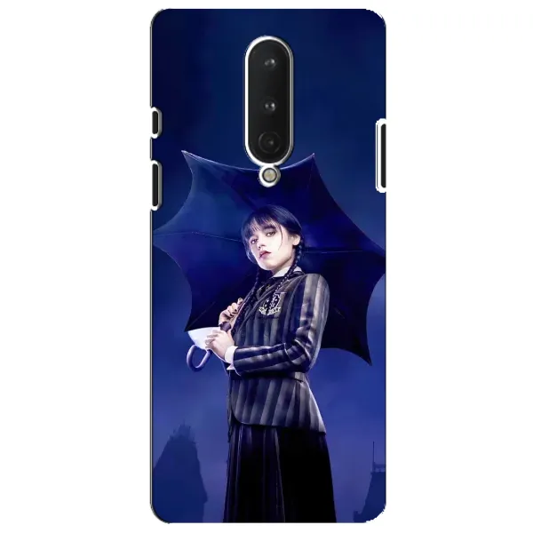 Чехол с рисунком «Уэнсдей с зонтом» для OnePlus 8 Чехол с рисунком «Уэнсдей с зонтом» для OnePlus 8