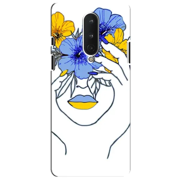 Чехол с рисунком «Украинка на всю голову» для OnePlus 8 Чехол с рисунком «Украинка на всю голову» для OnePlus 8