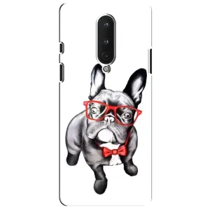 Бампер для OnePlus 8 с картинкой "Песики" (В очках)