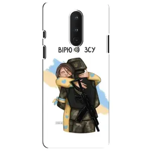 Патриотический Чехол для OnePlus 8 (Верим в ЗСУ)