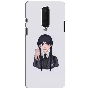 Чехлы с принтом Уэнсдей на OnePlus 8 (Вещь Венсдей)