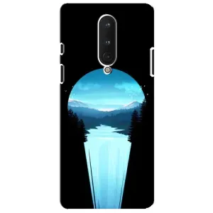 Летний Чехол на OnePlus 8 (Синий Водопад)