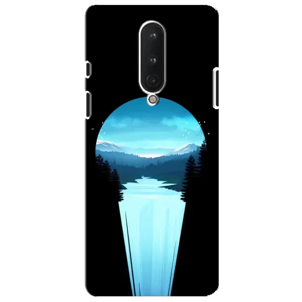 Чехол с рисунком «Синий Водопад» для OnePlus 8 Чехол с рисунком «Синий Водопад» для OnePlus 8