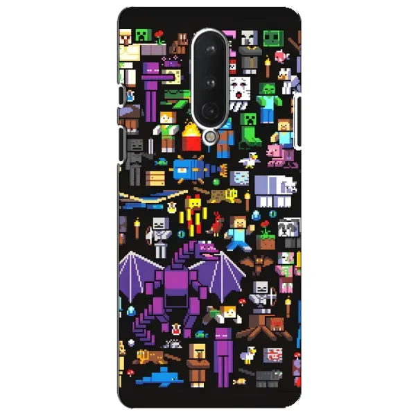 Чехол с рисунком «Все персонажи» для OnePlus 8