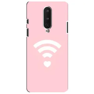 Силиконовые Чехлы Любимому человеку для OnePlus 8 (WiFi Love)