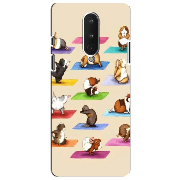 Чехол с рисунком «Ёга свинок» для OnePlus 8 Чехол с рисунком «Ёга свинок» для OnePlus 8