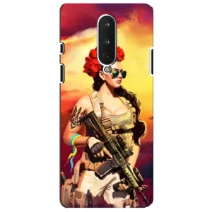 ЗСУ Чехлы (TPU) для OnePlus 8 (Женщина солдат)