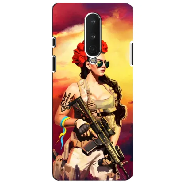 Чехол с рисунком «Женщина солдат» для OnePlus 8 Чехол с рисунком «Женщина солдат» для OnePlus 8