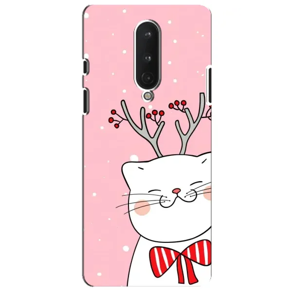Чехол с рисунком «Зимний кот» для OnePlus 8 Чехол с рисунком «Зимний кот» для OnePlus 8