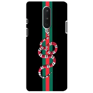Чохли бренд ГУЧЧІ для OnePlus 8 (Змій Гуччі)