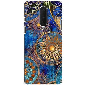 Чехлы со смыслом для OnePlus 8 (Золотые узоры)