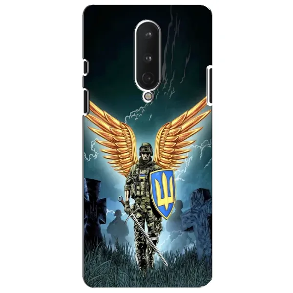 Чехол с рисунком «ЗСУ з крильями» для OnePlus 8