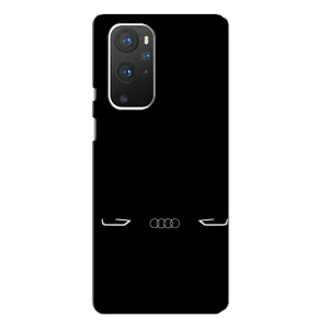 Силіконовий бампер з картинкою машини на OnePlus 9 Pro (Сілует Audi)